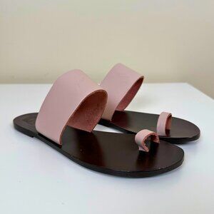 ATP Atelier Astrid Leather Sandals EU 38 Dusty Pink